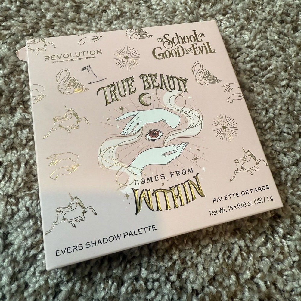 Revolution x Netflix “The School for Good and Evil” Eyeshadow Palette